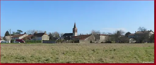 Village de Bazet, église Saint-Laurent, Hautes-Pyrénées