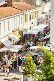 Marché traditionnel de Challans en Vendée