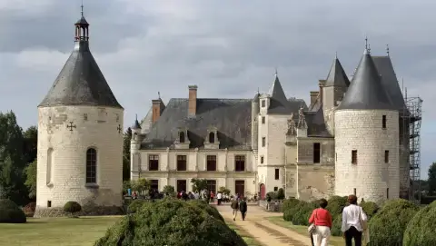 Vue de Rouziers-de-Touraine (37360) - village rural du nord Touraine
